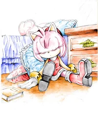 Amy Rose Sleeping