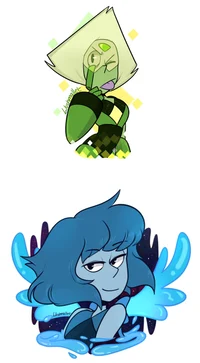 Lapis and Peridot