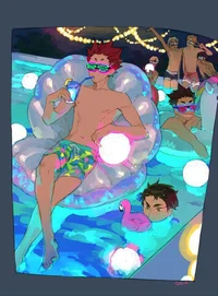 HAIKYUU POOL PARTY