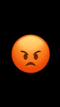 Angry emoji
