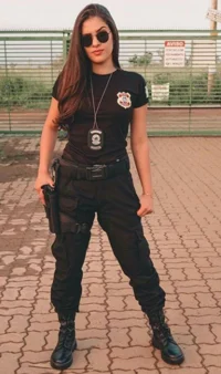 SWAT girl officer