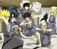 Naruto boy sleepover