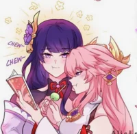 Yae Miko and Ei