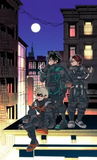 Bakugo Todoroki Deku