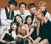 Blackpink and BTS