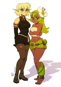 Amalia andEvangelyne