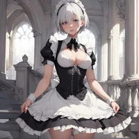 Tsundere maid