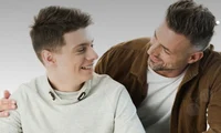Dad and brother
