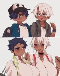 Two Gf Tomboys