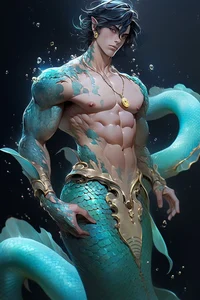 BEAST merman husband