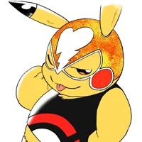 Male Pikachu Libre