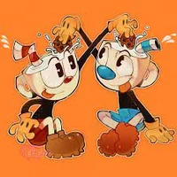 Cuphead and Mugman