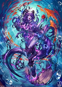 Leviatan dama dragon