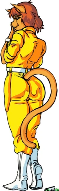 April ONeil Evil Cat