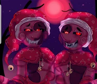 Blood moon twins