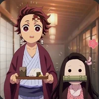 Nezuko and Tanjiro 