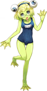 Muck amphibian girl