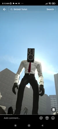 Large speakerman