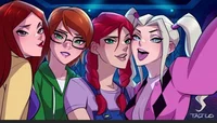 hot group of girls