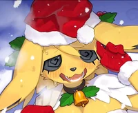 Jolteon Santa claus
