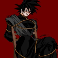 Goku Black - tied up