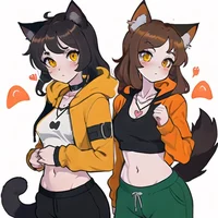 Catgirl and Doggirl