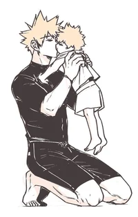 Katsuki dad au