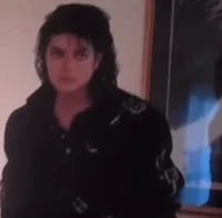 MJ cardboard cut out