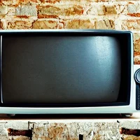 Old TV display