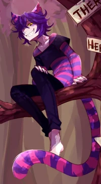 Cheshire gato humano