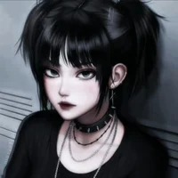 Lisa the goth girl