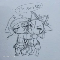 Moon and sun -chibi-