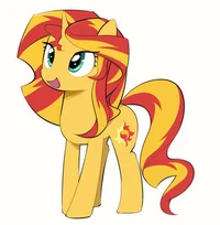 Sunset Shimmer Pony