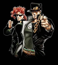 Kakyoin and Jotaro