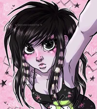 scene girl