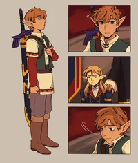 Link et Zelda adoles