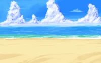 Anime beach