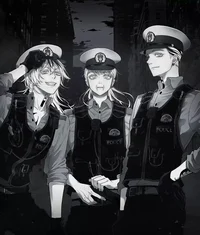 Ran e Rindou e Sanzu