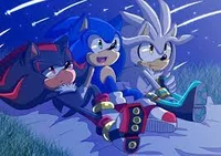 sonic shadow silver