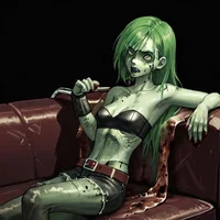 Lazy Zombie Girl