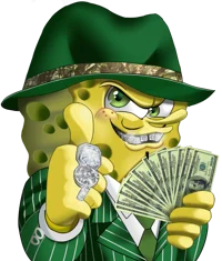 Gangster Spongebob