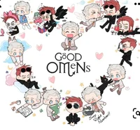 Aziraphale y Crowley