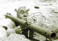 Shrek at war