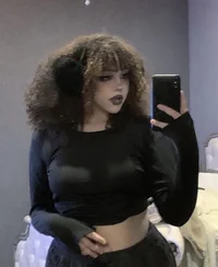 Your sweet goth gf