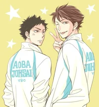 Oikawa and Iwaizumi
