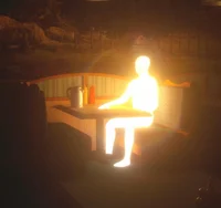 Glowing Man