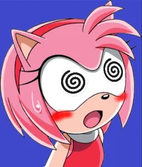 Hypnotized Amy rose