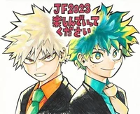 Bakugou y Midoriya 