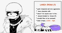 Lamia Cross sans