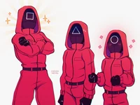 Squid Game trio
